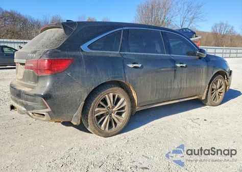 2018 Acura Mdx Technology z USA, uszkodzony, nr VIN 5J8YD4H55JL016498